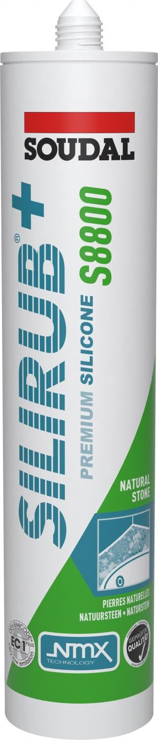 Soudal Silirub+ S8800 300ml Staubgrau