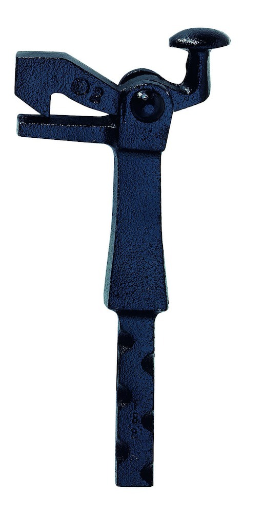 Produktbild KWS Türfeststeller 1303,H117mm, schwarz, einbrennlack.