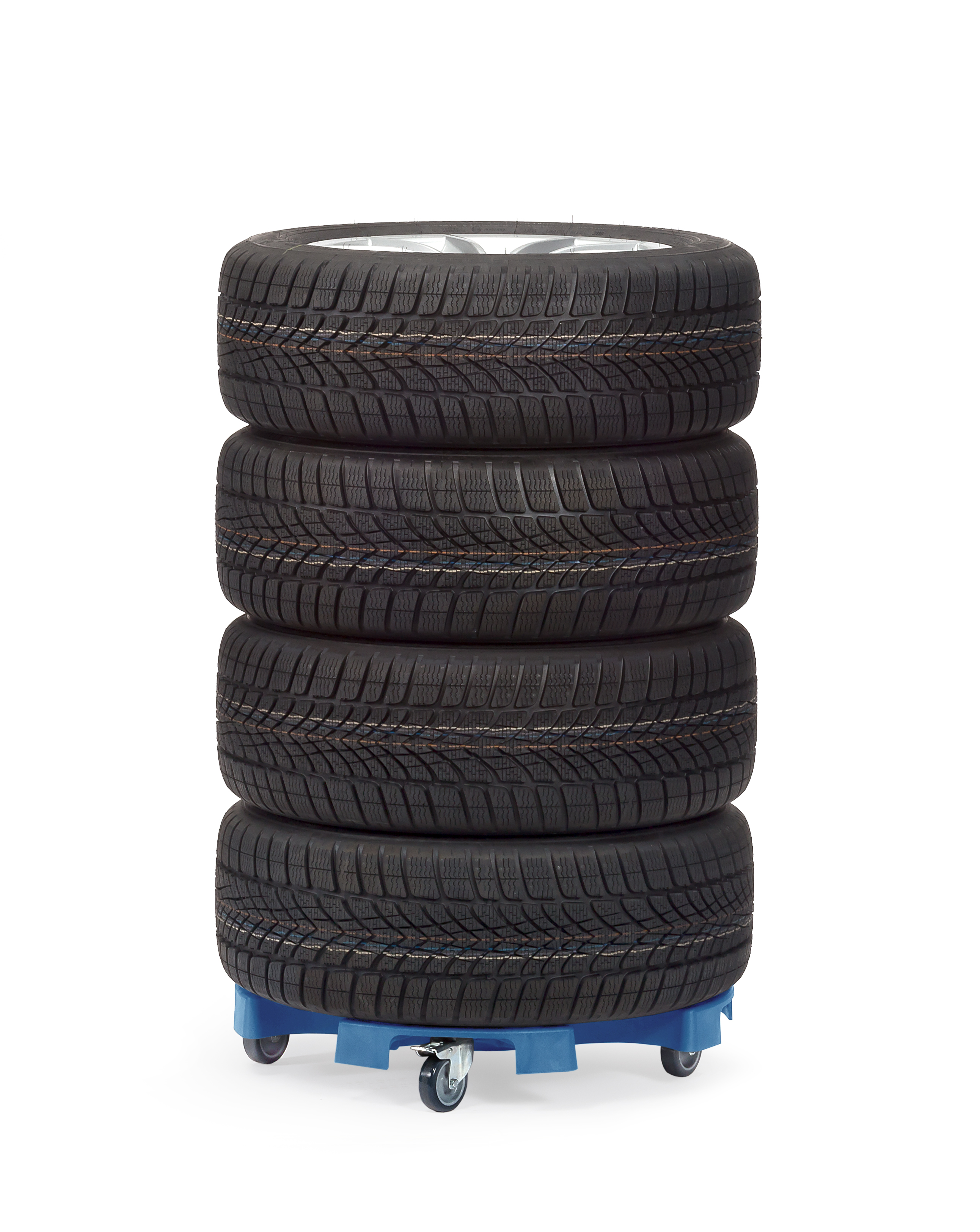 Anwendungsbild Reifen-Roller "TYRE TROLLEY"