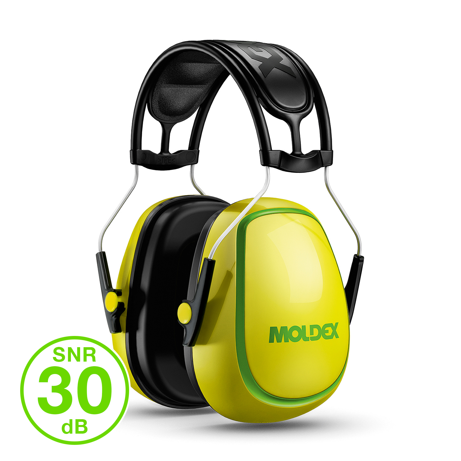 Moldex M4 Kapselgehörschutz 611001 SNR 30 dB gelb