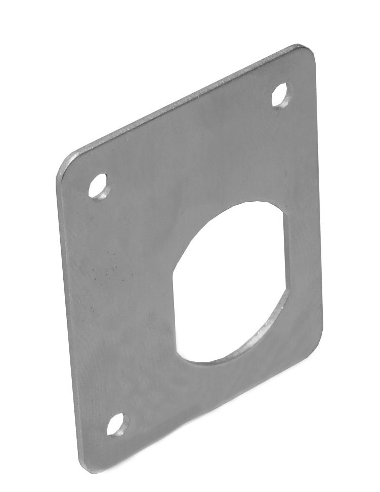 Format Fixierplatte für Rotor Schloss MH, 35x40x1mm, vernickelt
