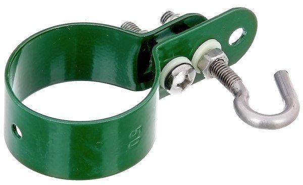 Strebenschellen für Geflechtspannst.grün 48mm