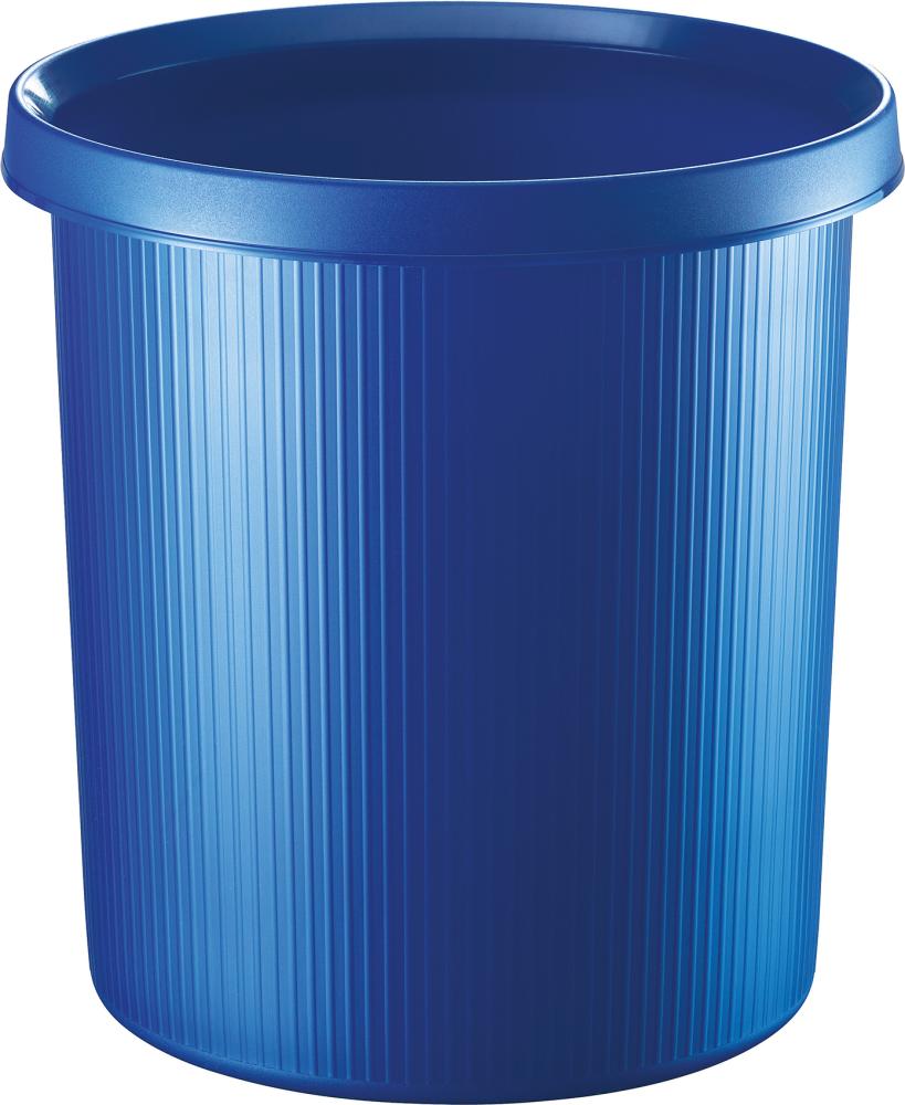 helit Papierkorb 18 l 320 mm blau helit