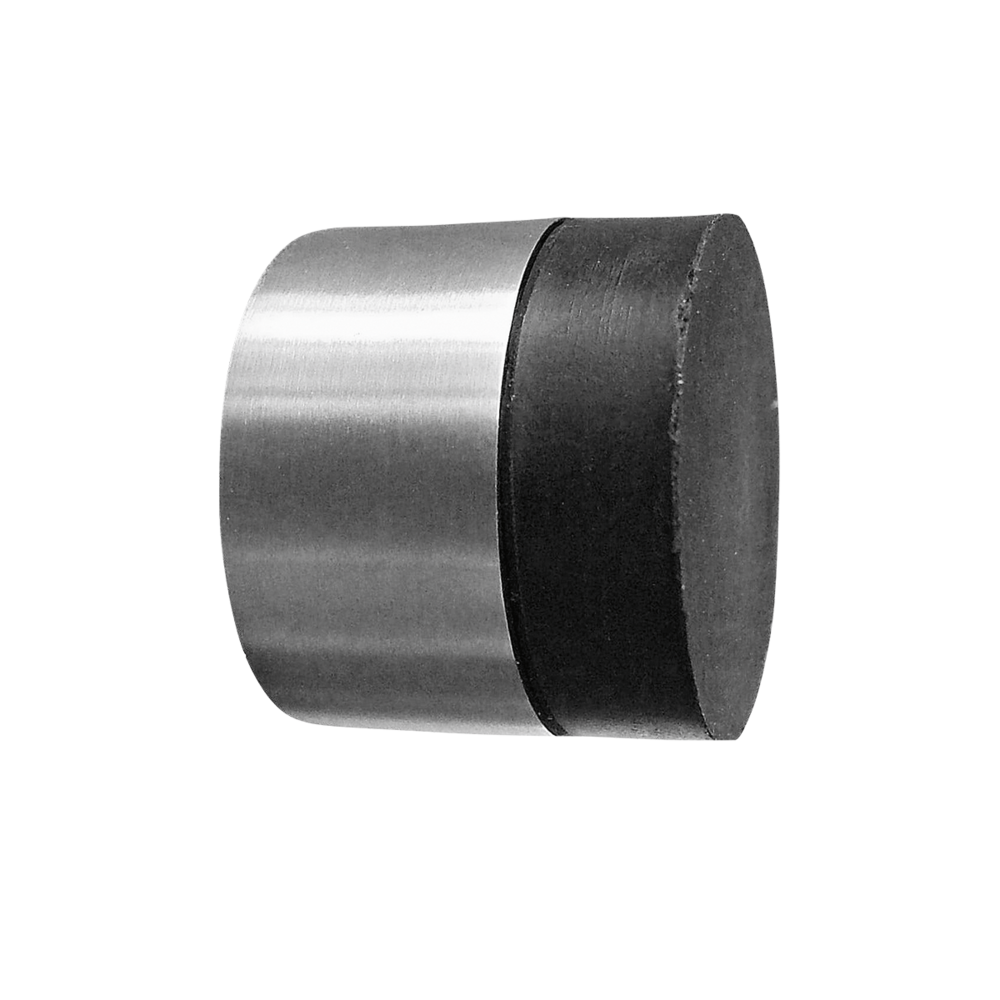 Wandtürstopper 71 - Edelstahl matt rund EZ209 71