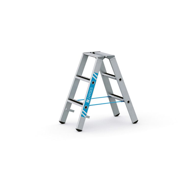 ZARGES R13step B - LM-Stufen-Stehleiter 2 x 3 Stufen 41549