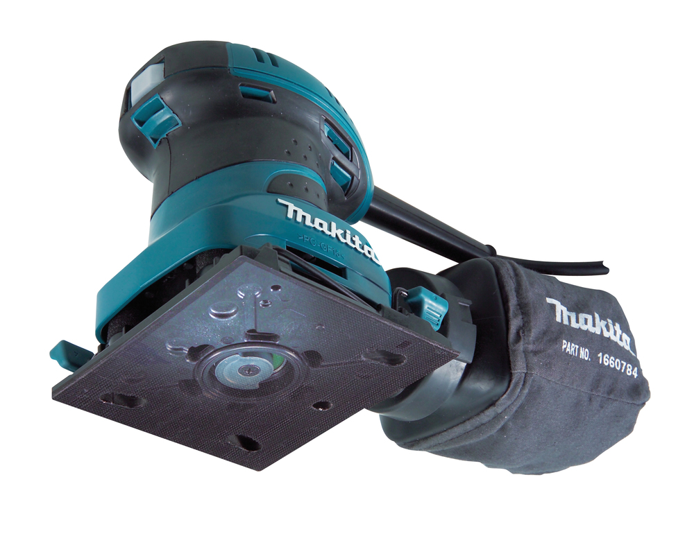 Makita Faust-Schwingschleifer BO4555J Klett 200 W im MAKPAC