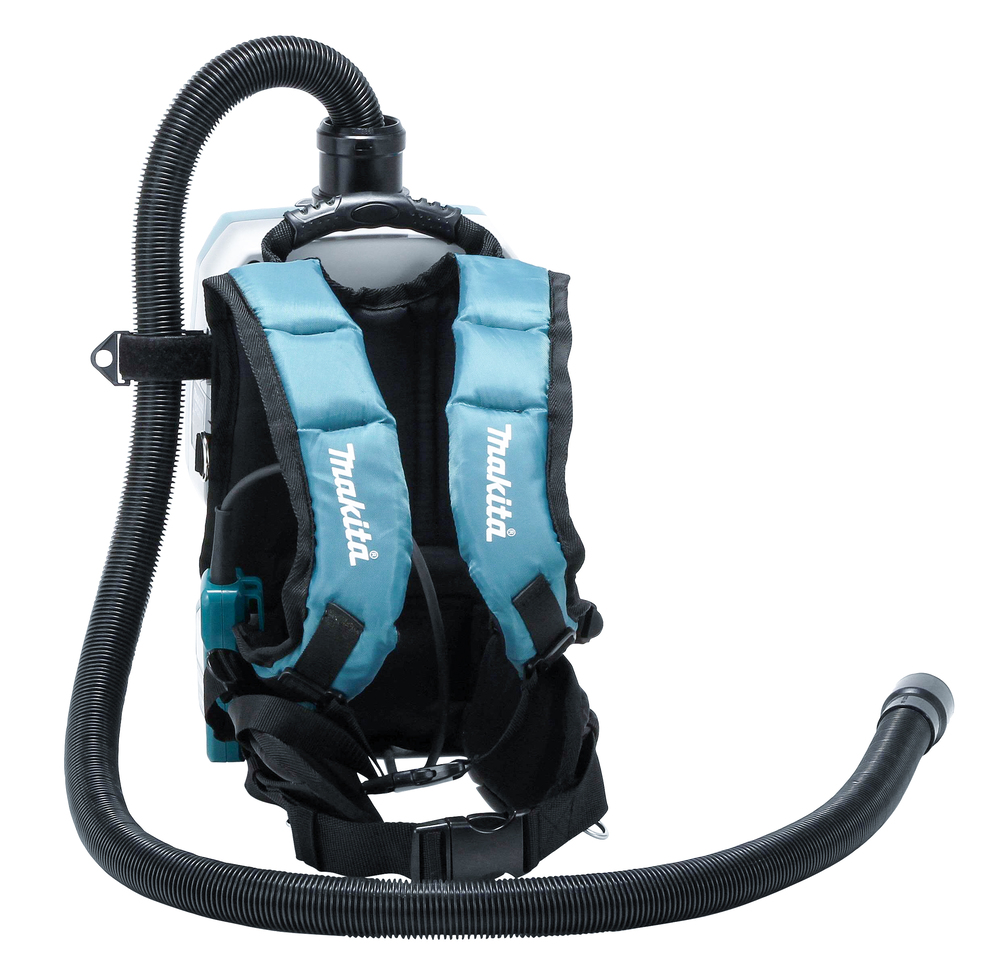 Makita Akku-Rucksackstaubsauger DVC265ZXU 2x18V LXT ohne Akku und Ladegerät