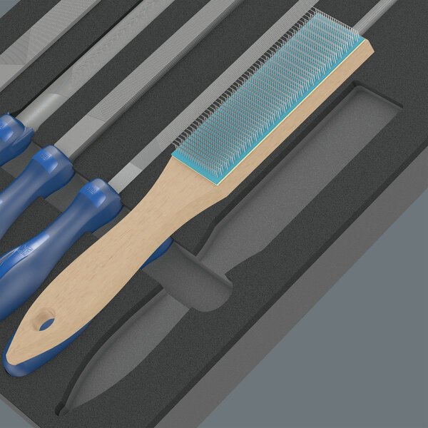 Two-coloured foam insert