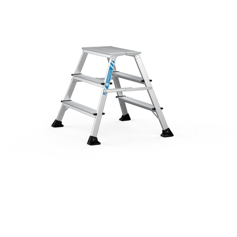 ZARGES XLstep P - Podest breit 2 x 3 Stufen 41410