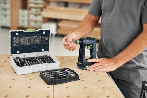 Bit und Bohrer-Set SYS3 S 76-BB-Set, Gerät, Elektrische Bohrmaschine, Werkzeug