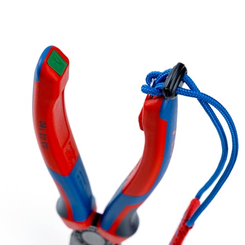 Knipex Kombizange 03 02 180 180mm schwarz atramentiert mit Comfort-Griffen