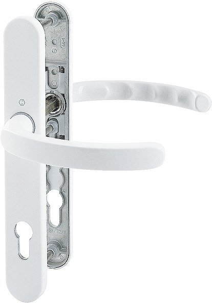 HOPPE Drückergarnitur Luxembourg 1500/3357N, LS,PZ92/8,F9016,TS 67-72