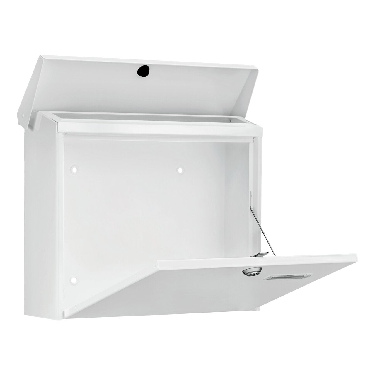 Burg Wächter Briefkasten Amsterdam 867 W Stahlblech weiß DIN C4