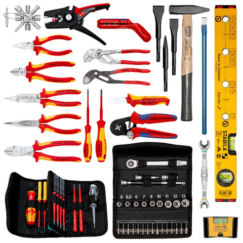 Knipex Werkzeugkoffer "Robust45 Move" Elektro 66 Teile