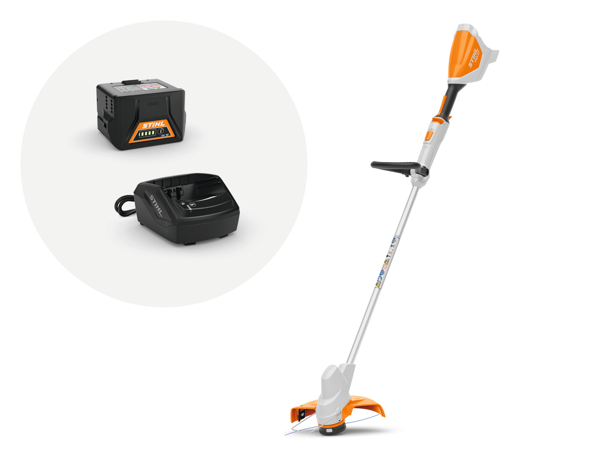 Stihl FSA 57, mit Akku AK 10 und AL 101