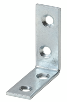 Vormann Stuhlwinkel 120x20 mm verzinkt 000180120Z Stahl innen versenkte Schraublöcher