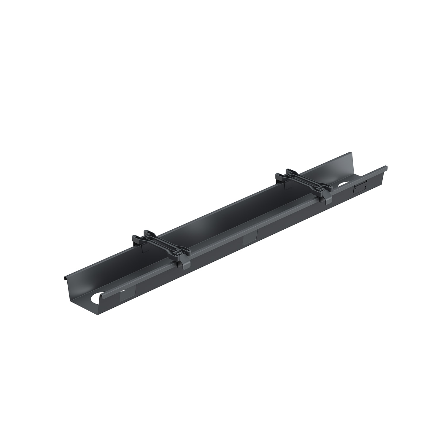 HETTICH Kabelwanne Click, schwarz