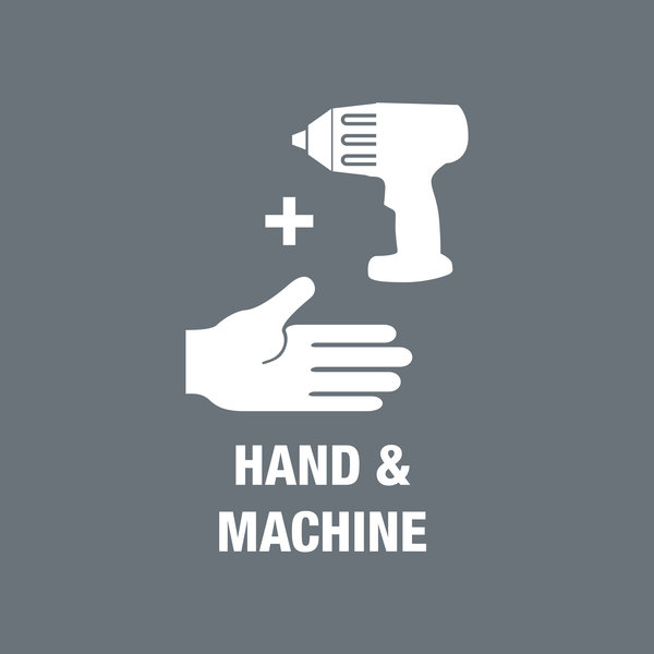 Manual and machine sockets
