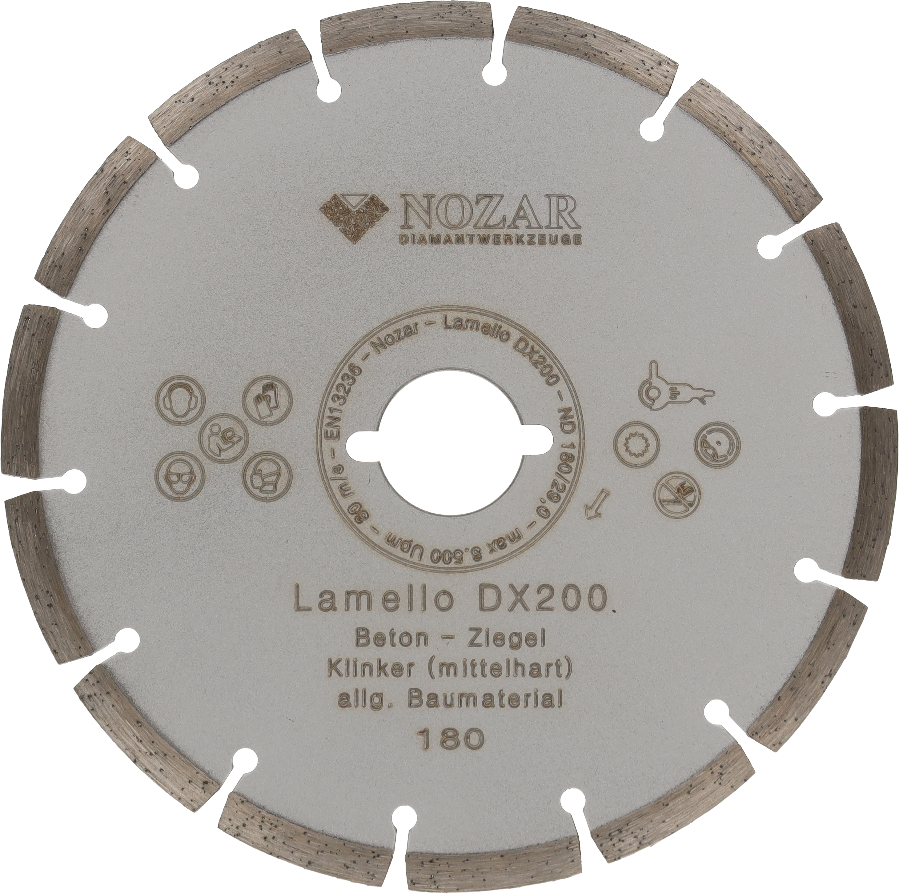 Nozar Dia-Trennscheibe 180x29,0 mm  Lamello-Spezial DX