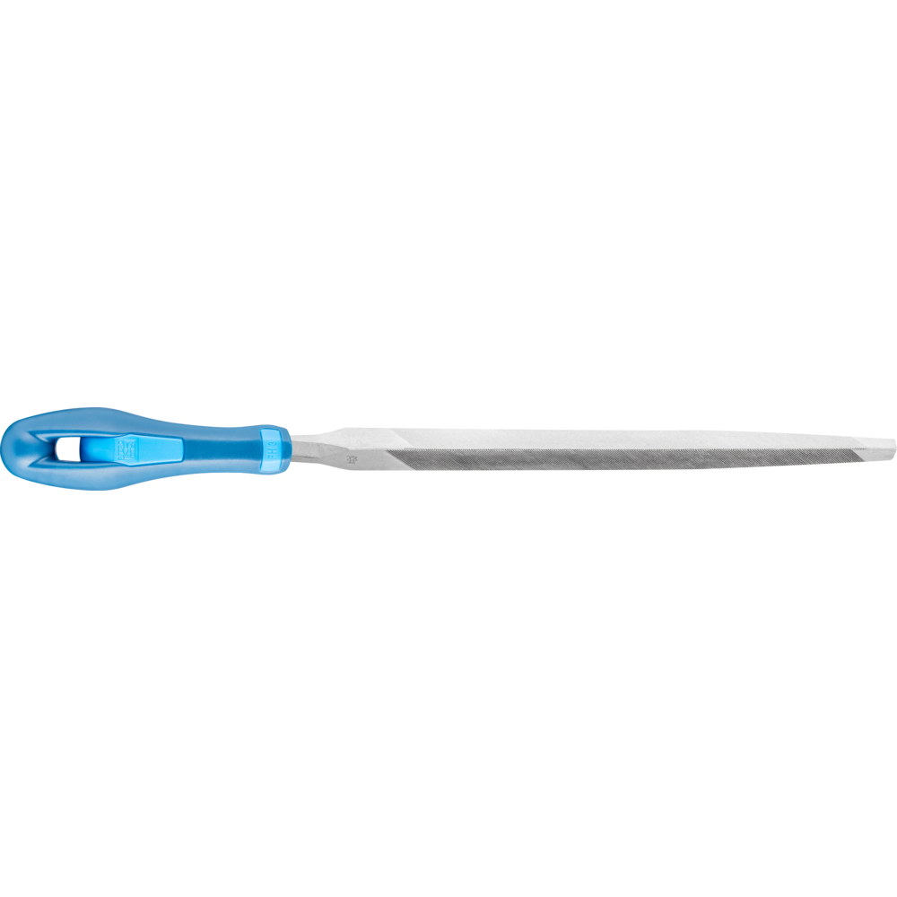 Pferd Sägefeile mit Heft Dreikant normal 150mm Hieb 2 universell zum Schärfen