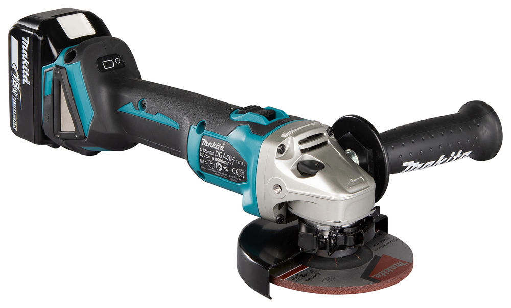 Makita Akku-Winkelschleifer DGA504Z 18V 125mm bürstenlos