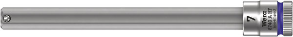8740 A HF Zyklop bit socket with holding function, 1/4&quot; drive, 3 x 28 mm, Aluminium