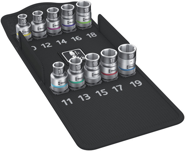 8790 HMC HF 1 Zyklop socket set with 1/2&quot; drive, with holding function, 10