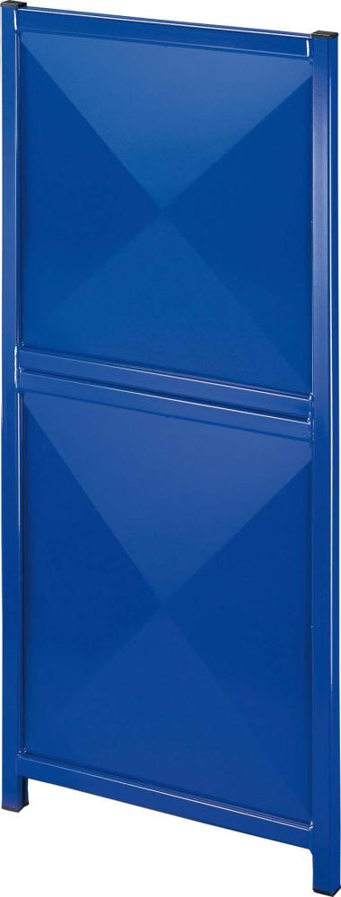 Trennwandgitter – Typ Blech/Blech-Kombination, RAL 5010 enzianblau