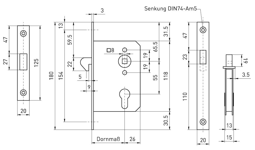 Technische Zeichnung