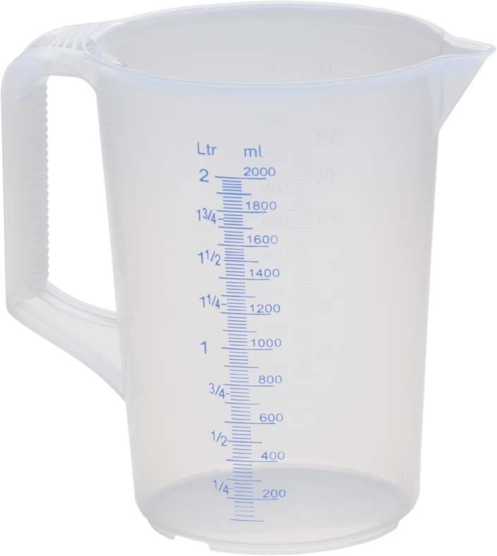 Hünersdorff Messkanne geschl.Griff 2000ml Hünersdorff
