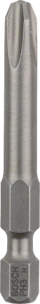 Bosch PH3 Extra Hard screwdriver bit 49mm.