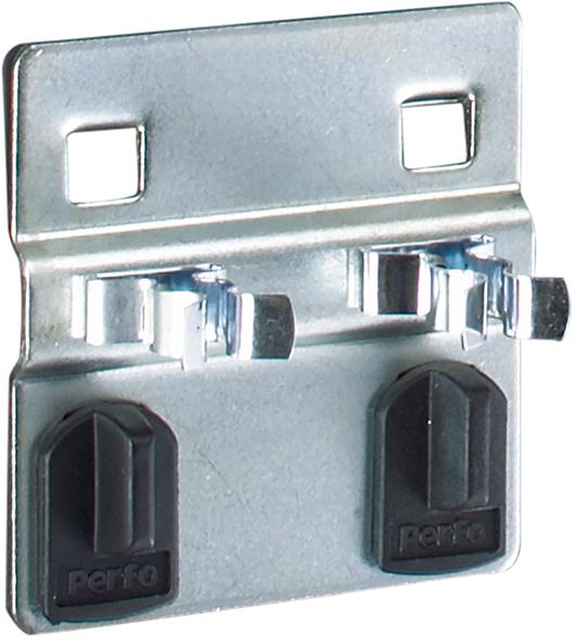 bott Doppelte Werkzeugklemme B60xT60xD2x10 mm für Lochplatten für Lochplatten bott