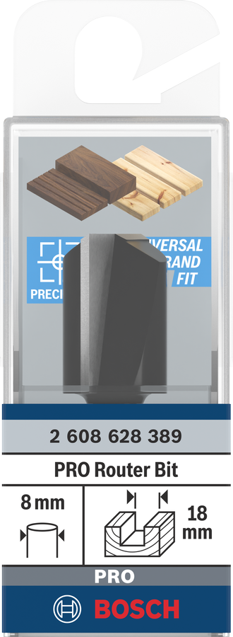 Object #200544179: 2608628389_bo_pro_p_f_1, Oberfräser, 8-mm-Schaft, 18-mm-Fräser, Metall, Bosch