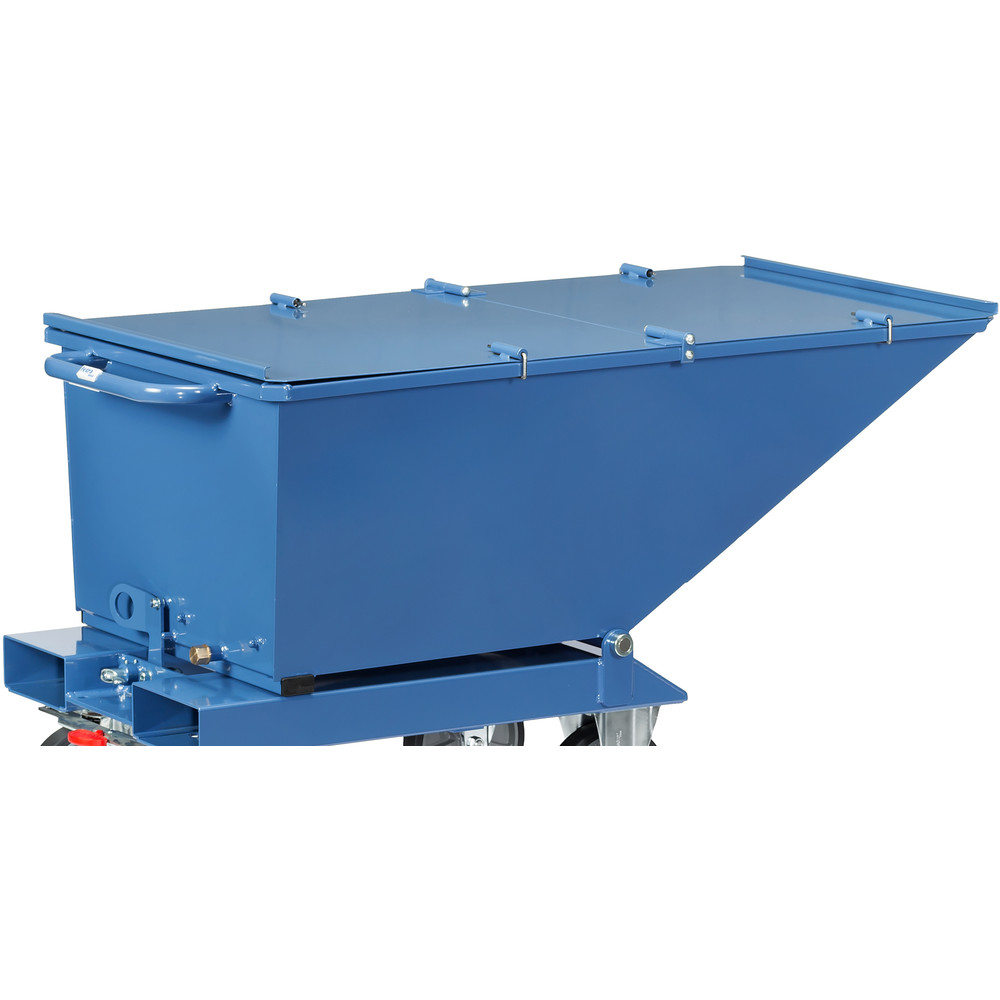 Fetra Klappbarer Deckel für Muldenkipper 47D1 brillantblau RAL 5007