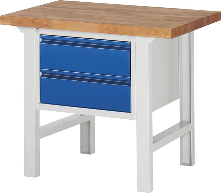 RAU Werkbank Serie BASIC-7, 7125-1, 2 Schubladen