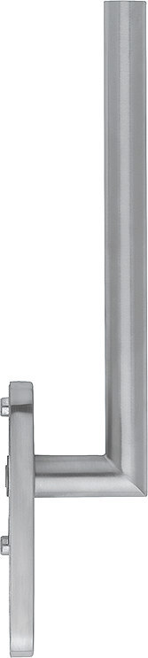 HOPPE® Handhebelgarnitur Paris HS-E0400F-25/431N-AS, o. Schrauben, Edelstahl