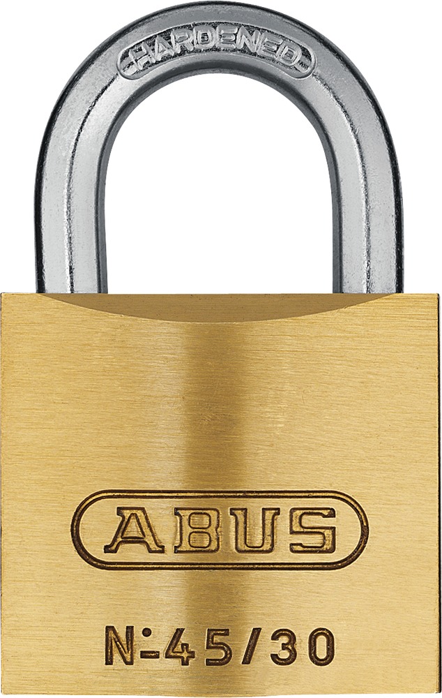 ABUS Hangschloss Messing 45er Serie