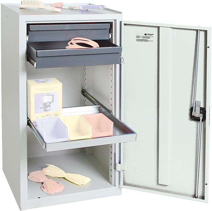 Stumpf Werkzeug- und Materialschrank Serie 3000, 2 Schublade, 1 Wannenböden