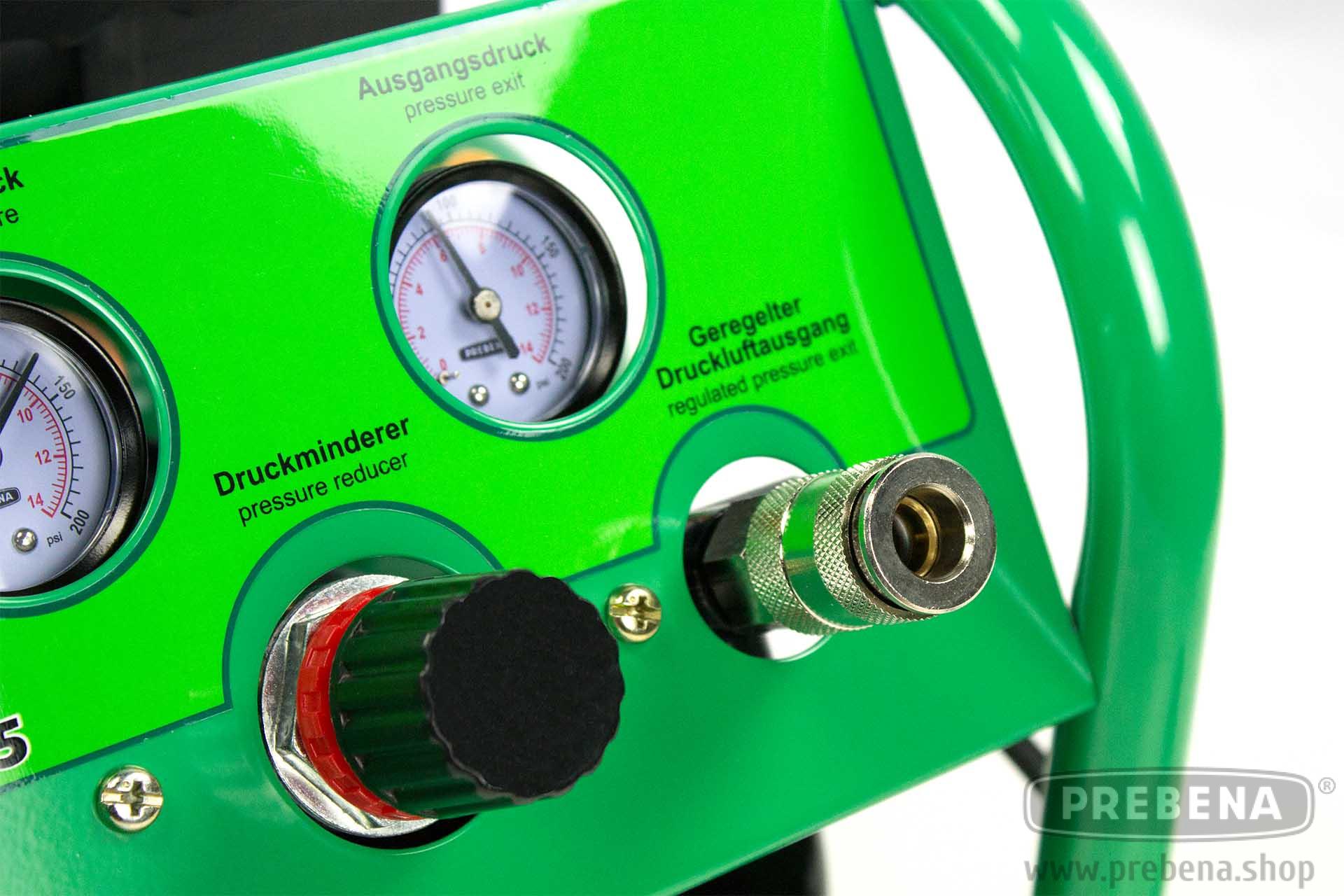 Prebena Kompressor VITAS 45 ölfrei mobil 10 bar 4L 250W 230V