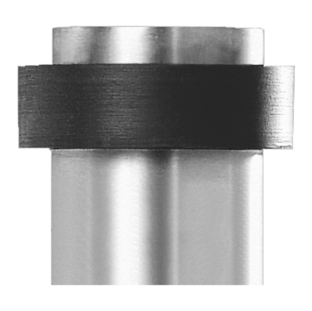 Türstopper 71 - Edelstahl matt rund EZ211L 71