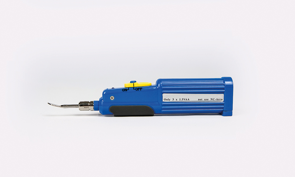 Cleho Batterieschmelzer 4821000 inkl. 3 Batterien für Hartwachs