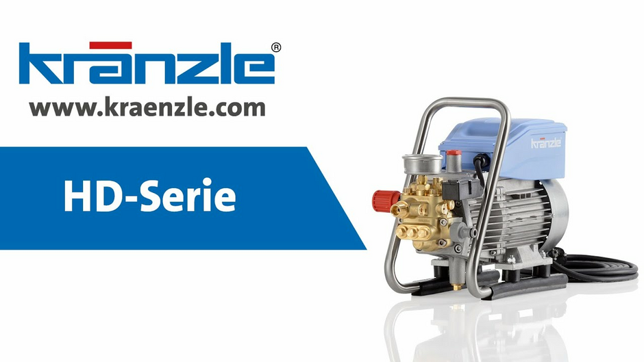 Kränzle HD 10/122 TS Hochdruckreiniger Kaltwasser 230V 10l/min 120 bar Stecksystem D12