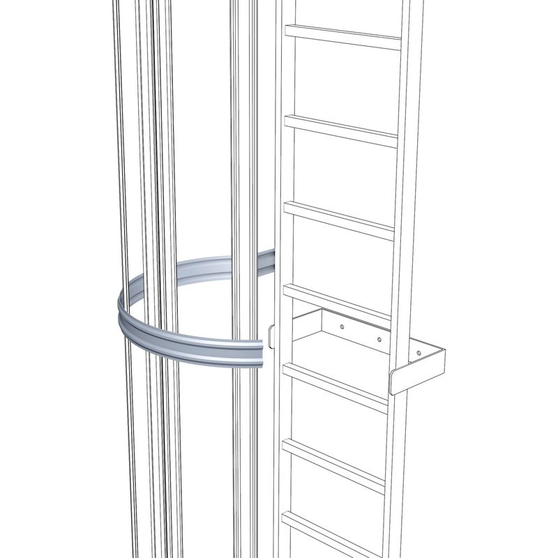 Artikelhauptbild ZARGES 3/4-Rückenschutzbügel für seitlichen Ausstieg