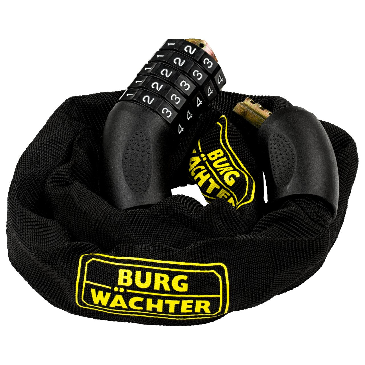 Burg Wächter Kettenschloss 280 C 90 BLACK 6 x 900mm Zahlenschloss