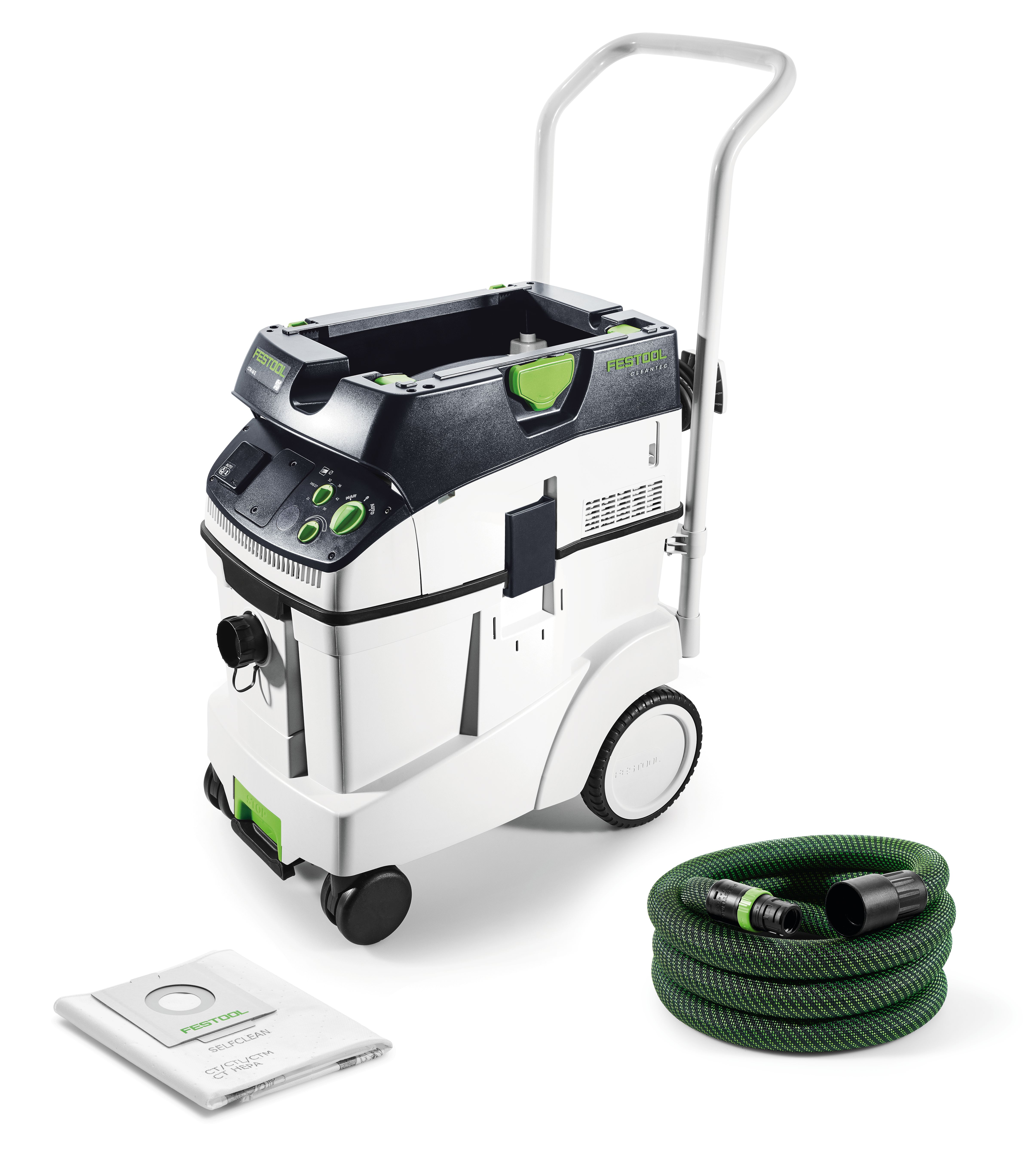 Absaugmobil CLEANTEC CTM 48 E, Gras, Rasen, Rasenmäher, Pflanze, Werkzeug