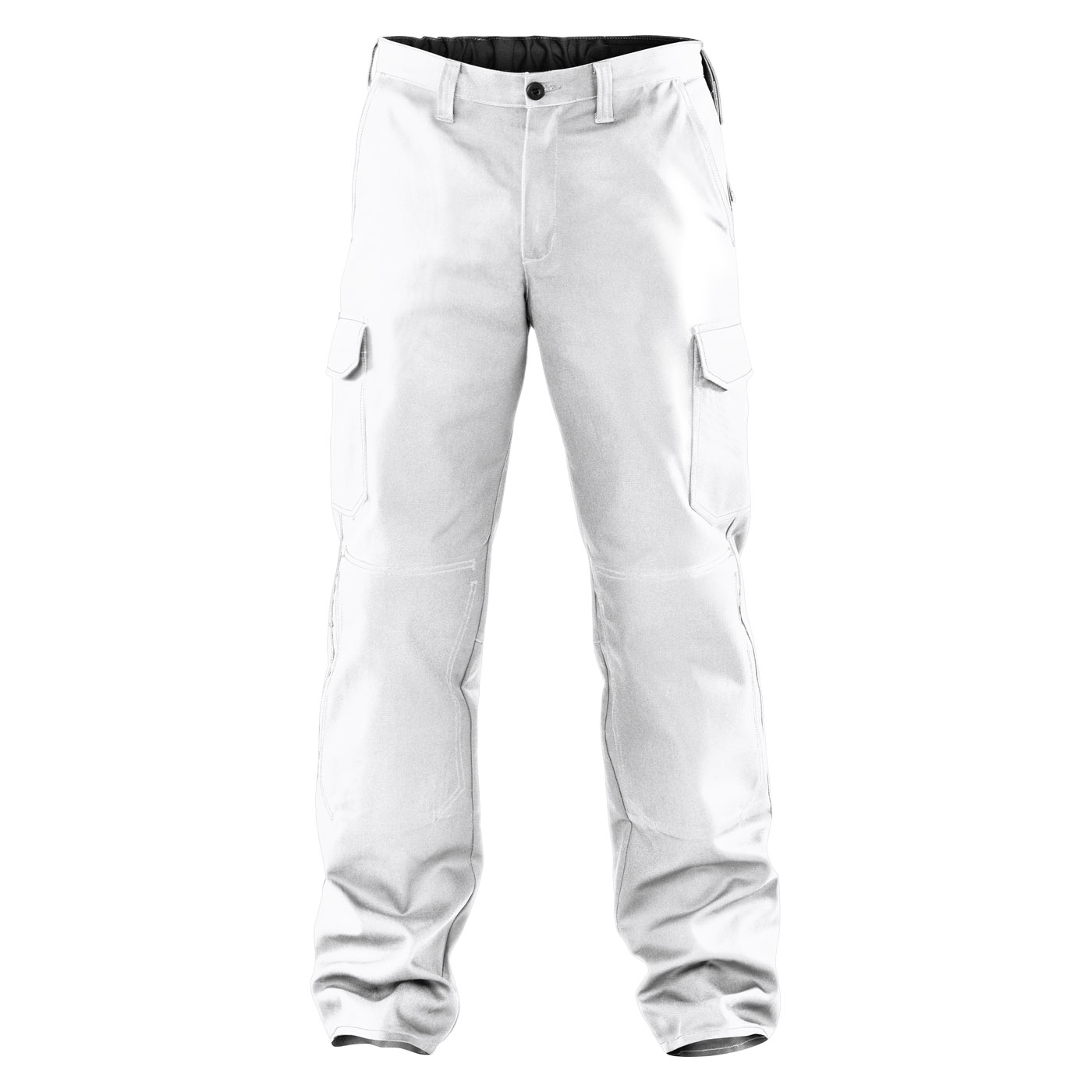 Kübler ORGANIQ Cargohose weiß  2448 1414-10-98