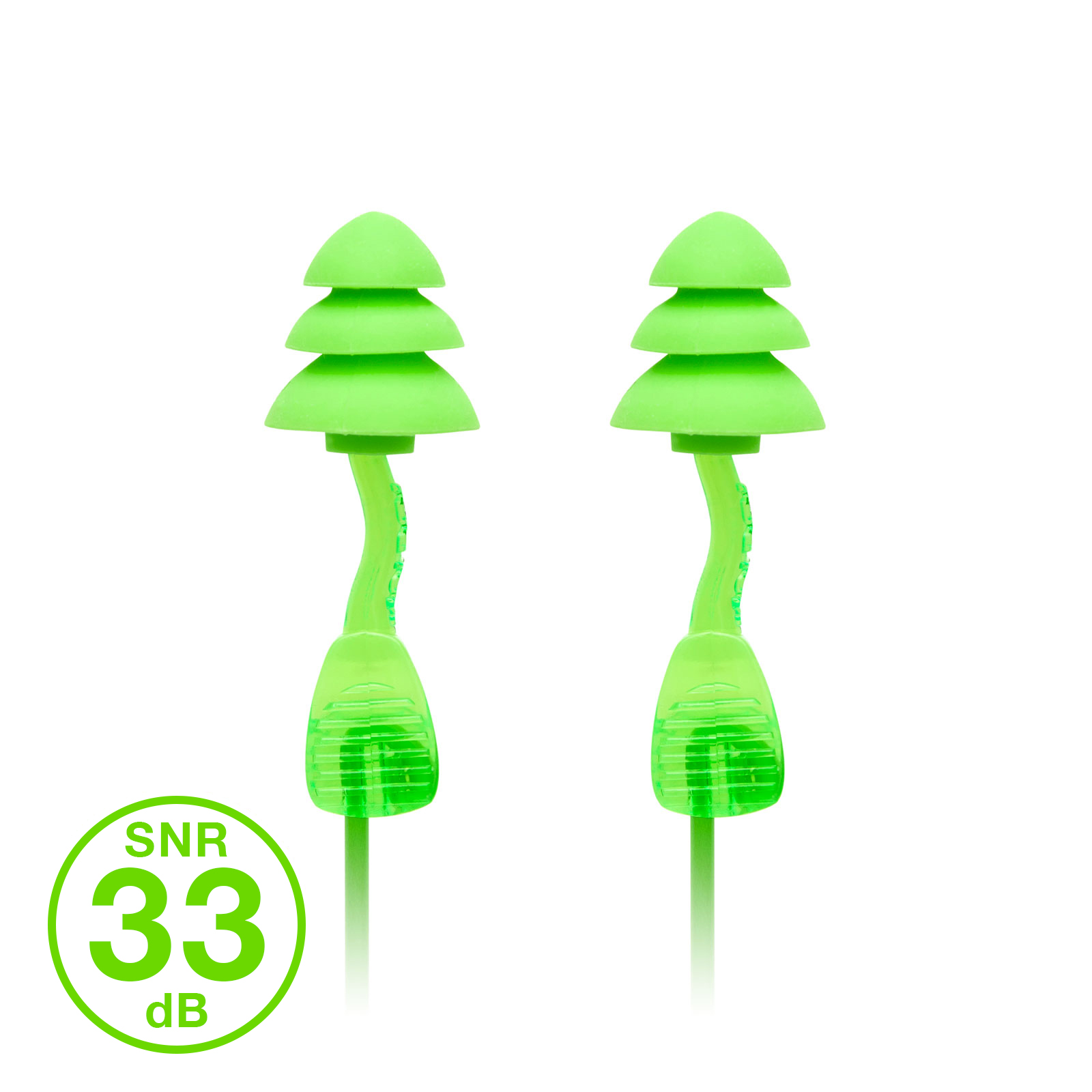 Moldex Twisters Trio Cord Gehörschutzstöpsel 33 dB SNR EN 352-2