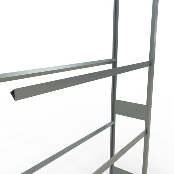 Schulte Anbauregal Reifenregal 2750x1500x400mm verzinkt 4 Lagerebenen 150kg Fachlast