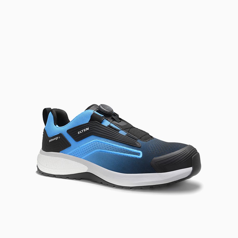 ELTEN Sicherheitshalbschuh, TORNADO XXSW BOA® black-blue Low ESD S1PS, 724921-43