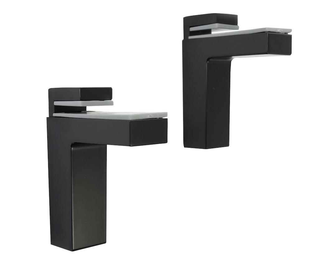 Produktbild Format Glas- und Regalträger "Fari" Edelstahl finish